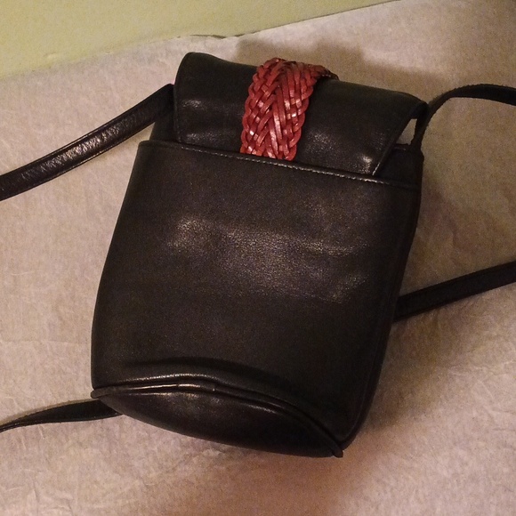 Brighton Black and Brown Crossbody Bag - Picture 3 of 7